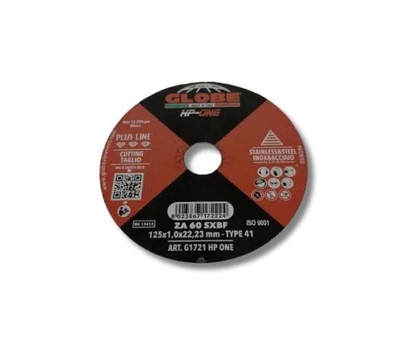 Globe 115 x 1 x 22mm Stainless Steel Cutting G1624hpone