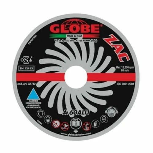 Globe 115mm x 1 x 22mm Aluminium Cutting Disc G1645