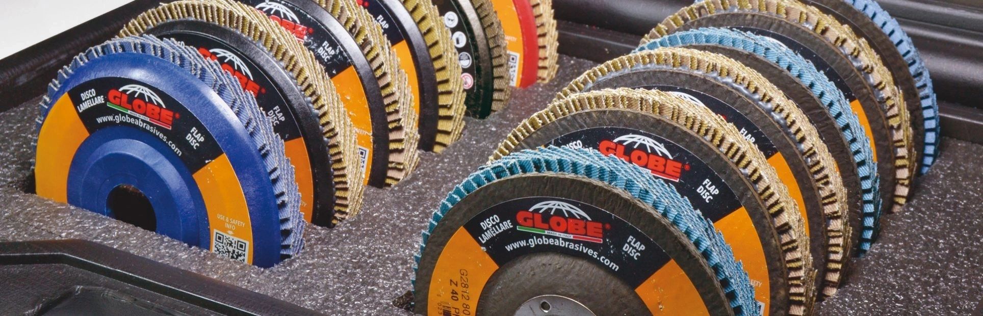 Globe 115mm x 22.23mm Flap disc P40 GF-2812C